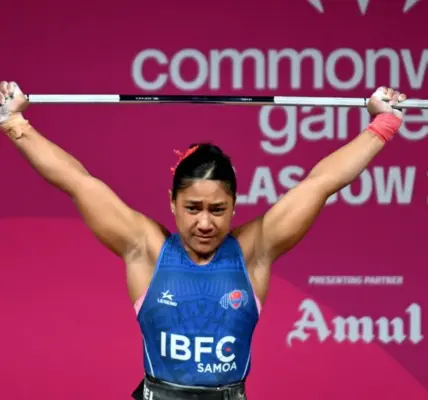 Glasgow Commonwealth Games: Gold for Samoa's super Stowers - RNZ