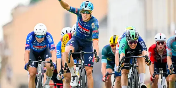 Tim Merlier surges to Tour de France 2026 hat-trick on stage 12 but crash hits sprinters