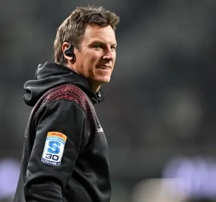 Former All Blacks, Crusaders assistant to coach Fijian Drua