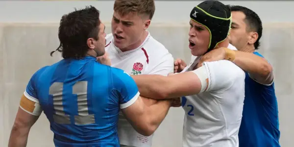 England’s 13 men thwart Argentina comeback in controversial finale