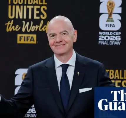 Fifa’s sales pitch revealed: more tournaments, more debt … but no mention of women’s game