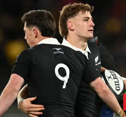 All Blacks named for first South Africa Test in Johannesburg