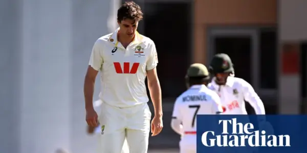 Australia bowlers toil as Tanzid Hasan ton puts Bangladesh in command of first Test
