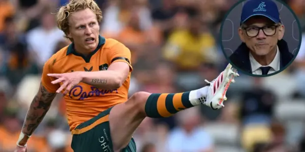 Wallabies’ Carter Gordon set for stint on sidelines after breaking leg in latest injury blow